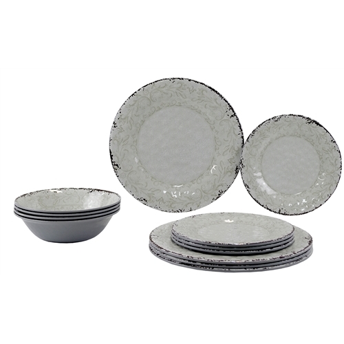 Product Image for Servis 12 delar Stone sand, Gimex