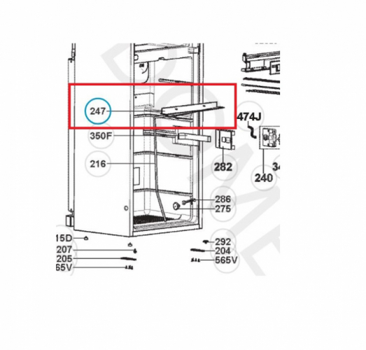 Product Image for Droppskål kylskåp Dometic