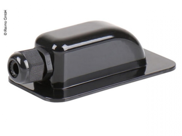 Product Image for Kabelgenomföring Svart Enkel