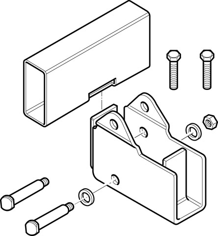 Product Image for Distanssats, 60 mm, för MOVER TE R4 / SE R / SR >09/2