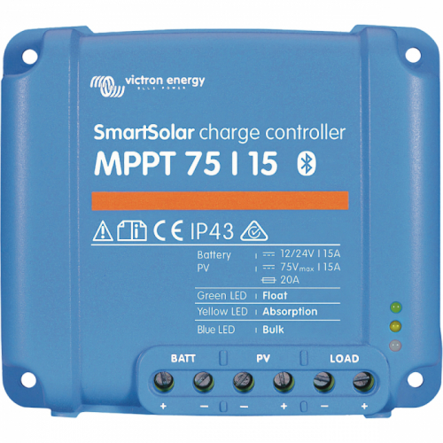 Product Image for Solcellsregulator 15A MPPT, SmartSolar, Victron 75/15
