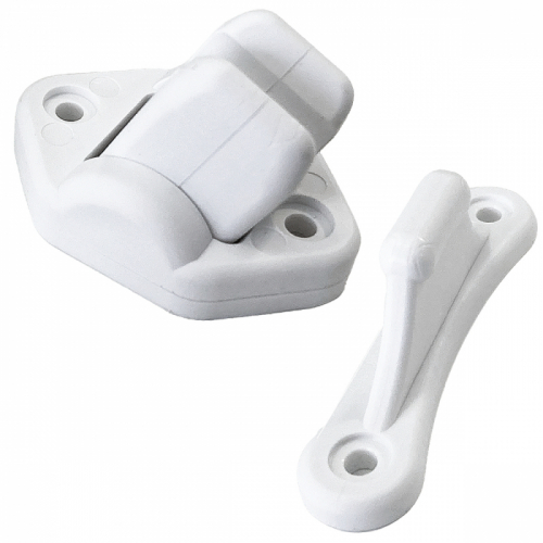 Product Image for Dörrhållare ledad, vit 3mm