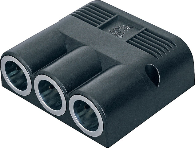 Product Image for Stickdosa trevägs utanpåliggade Pro Car 12 - 24 V