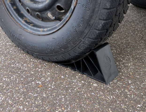 Product Image for Nivåkloss/Däckstopp, plast svart