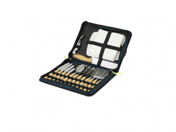 Product Image for Picknickset 20 delar Morella blå/träfärgat Outwell