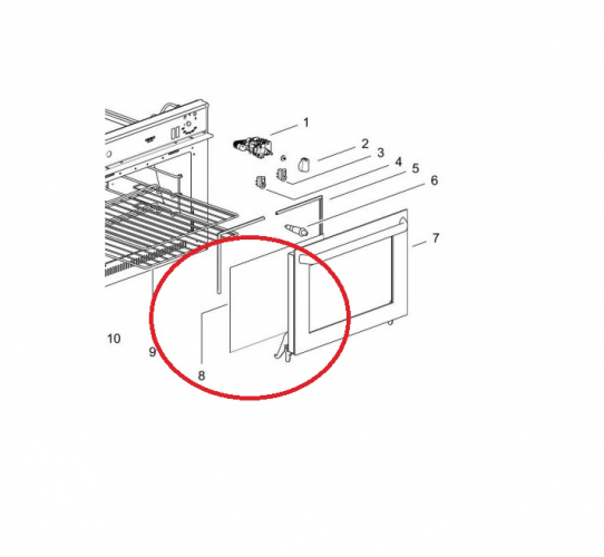Product Image for Reservglas ugn