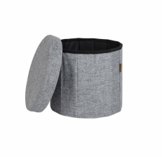 Ottoman rund hopfällbar Bromley