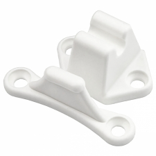 Dörrhållare vit, plast