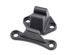 Dörrhållare plast Grå