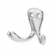 Klädkrok aluminium blank