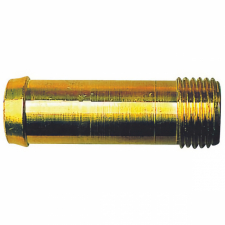 Slangnippel rak ø19mm, 1/2