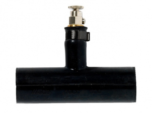 Gummiförbindning med luftning