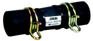 Gummiförbindning ø22mm med backventil