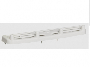 Lock med fyra piggar, vit. Alde