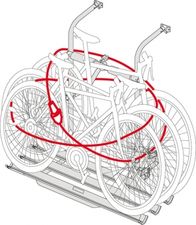 Cykellås Fiamma till cykelställ