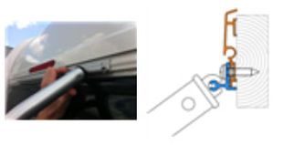 Monteringsskena Thule Sport G2 W 150