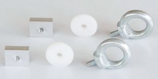 Kompletteringsset med 2 fästöglor