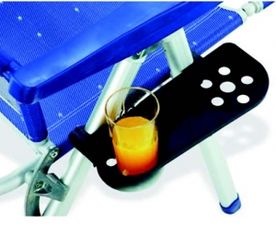 Burkhållare till campingstol grå Westfield