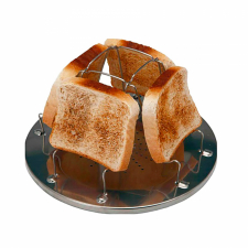 Brödrost för gasollåga