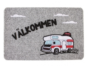 Dörrmatta med husbilsmotiv 60x40cm