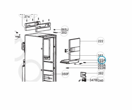 Sockel frysfack Dometic