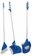 Sopborste med fällbar sopskyffel