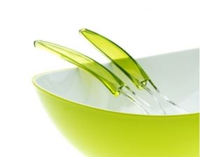Salladsbestick Limegrön Promoline