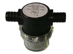 Vattenfilter Shurflo slangansl. ø12mm