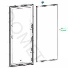 Magnetlist 1153x491mm kylskåp Dometic