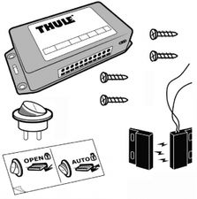 Kontroll Box Thule trappsteg