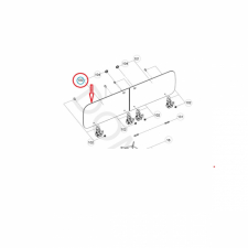 Glasskydd Dometic vänster