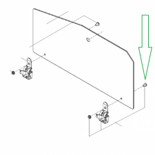 Skruv plast till glaslock Dometic