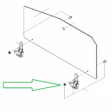 Mutter plast till glaslock Dometic