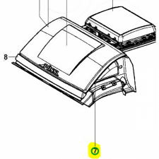 Tätningslist Skyview Pössel 19 Dometic