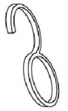 Tubeclips att hänga på tätstativ