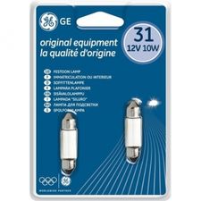 Glödlampa SV8,5 12V / 10W 41 mm 2-pack