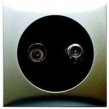 Uttag Tv/Kabel-Tv Matt Krom