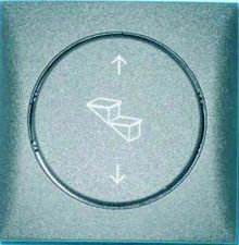 Trappströmbrytare Enkel Brun