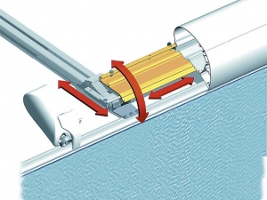 Monteringsskenor (2-pack) för Omnistor 6002/6900