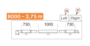 Anslutningsprofil höger del 37