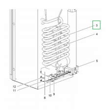 Värmeelement 230V/220W Thetford nr 633573