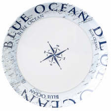 Tallrik ø25cm Blue Ocean, Brunner