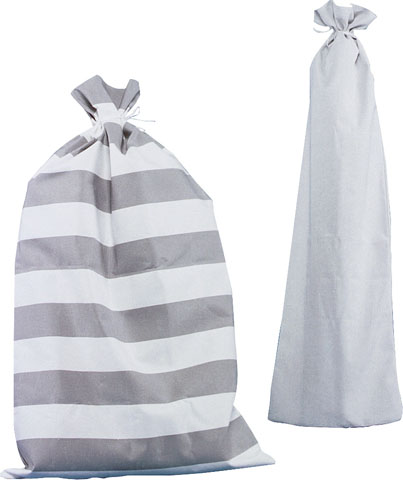 Förvaringväskor i akrylväv. Stativpåse 40x125cm. Tältväska 70x115cm