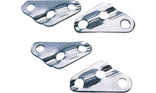 Spännare trekantiga aluminium 10-pack