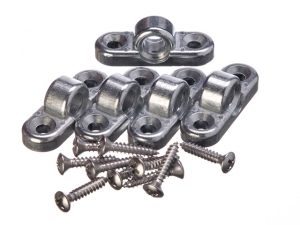 Konsoller horisontella metall Fpr=5st till förtältspinnar