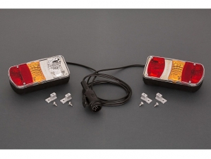 Bakljus. Ljuslist med 13/8 pol. Anslutning till CB Mercedes Viano