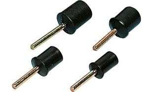 Ändbeslag med pigg 22 mm 5 st