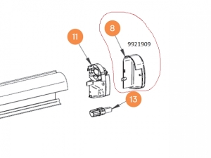 Ändkåpa H+V Omnistor 5200