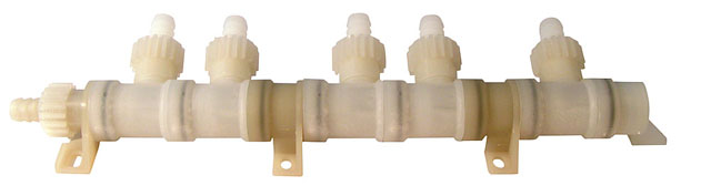 Vattenfördelare 5 anslutningar ø10mm