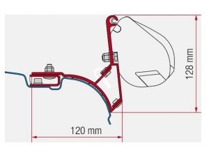 Markisadapter Fiamma F35PRO VW T5 / T6 2003-